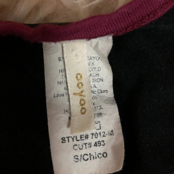 Ooyoo red maxi dress with fake leather back from Mendocino (mixed fabric) - Picture 2 of 3